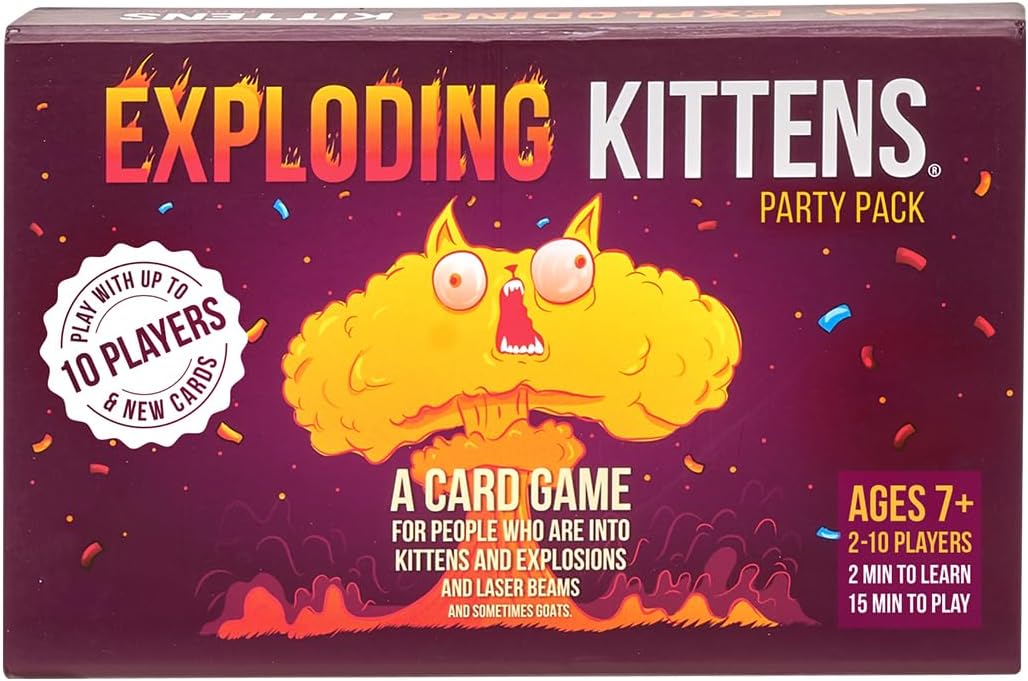 Exploding Kittens: Party Pack (2-10 Players) - The Fourth Place