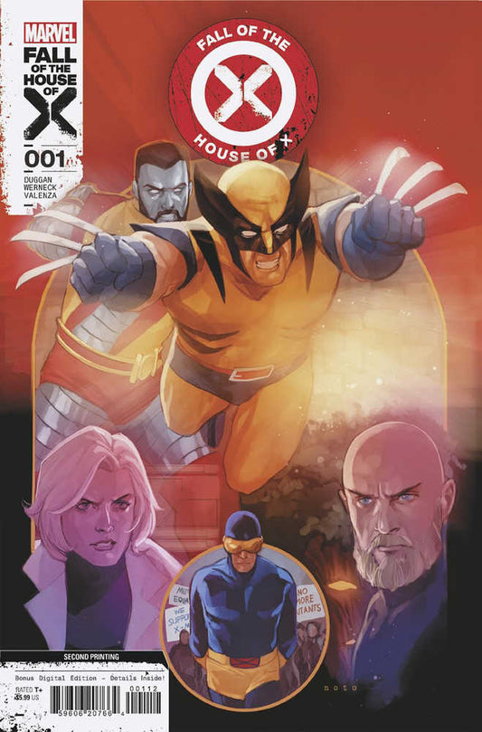 Fall Of The House Of X #1 2nd Print Phil Noto Variant - The Fourth Place