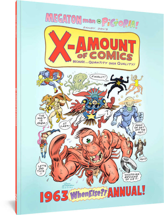 Fantagraphics Underground X-Amount Of Comics - The Fourth Place
