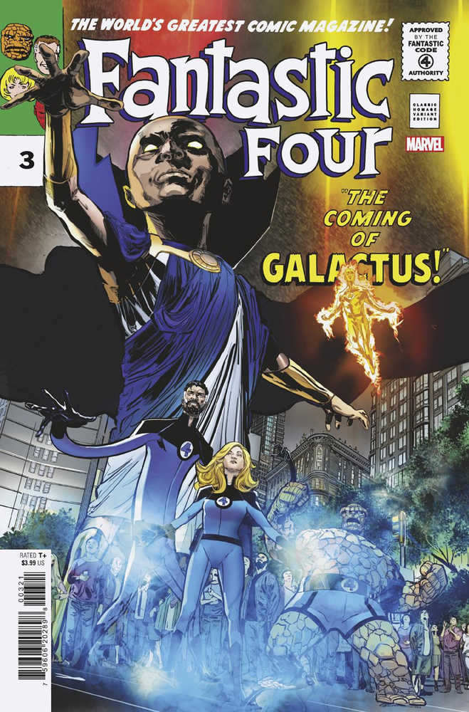 Fantastic Four #3 Jimenez Classic Homage Variant - The Fourth Place