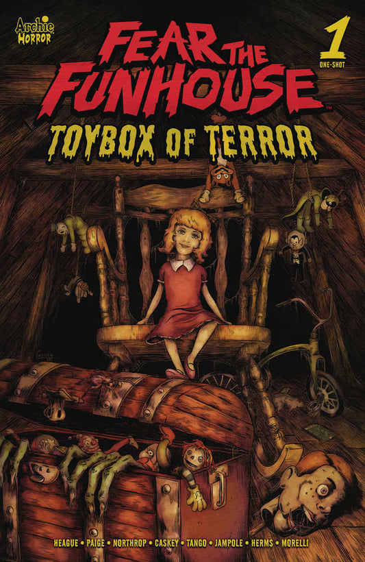 Fear The Funhouse Pres Toybox Of Terror Cover A Ryan Caskey - The Fourth Place