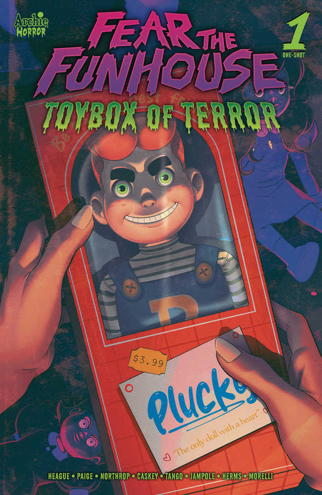 Fear The Funhouse Pres Toybox Of Terror Cover B Sweeny Boo - The Fourth Place