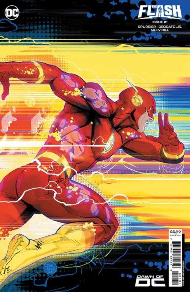Flash #1 Cover C Dan Mora Card Stock Variant - The Fourth Place
