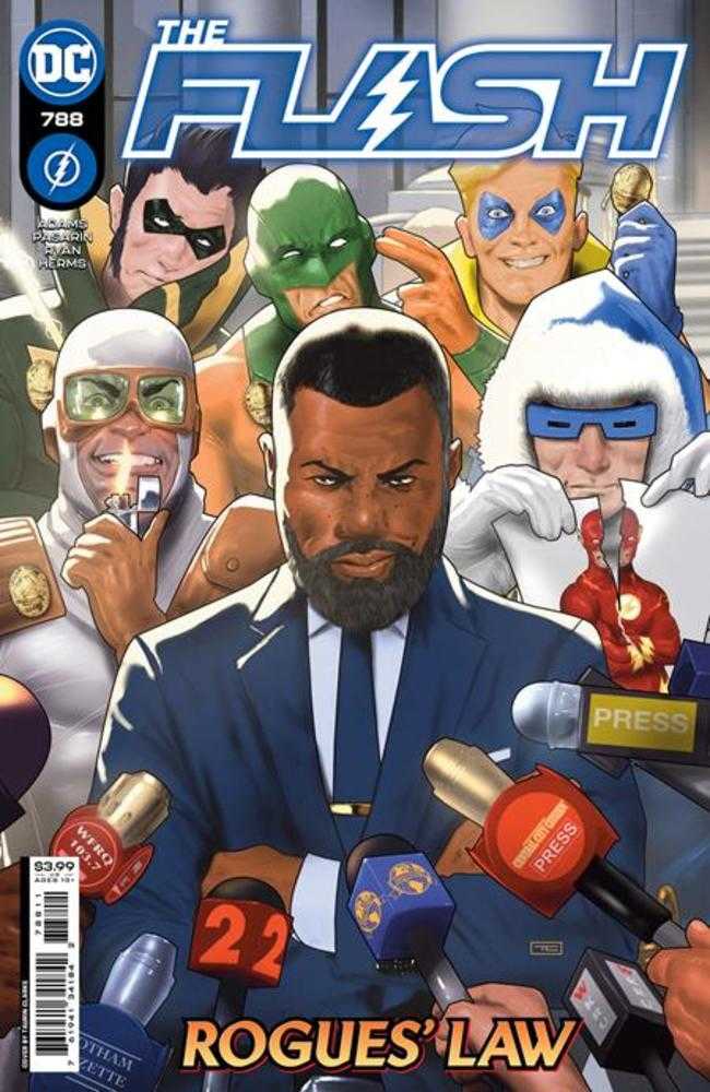 Flash #788 Cover A Taurin Clarke - The Fourth Place