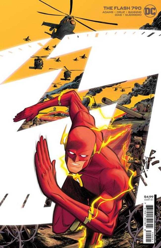 Flash #790 Cover B Daniel Bayliss Card Stock Variant - The Fourth Place