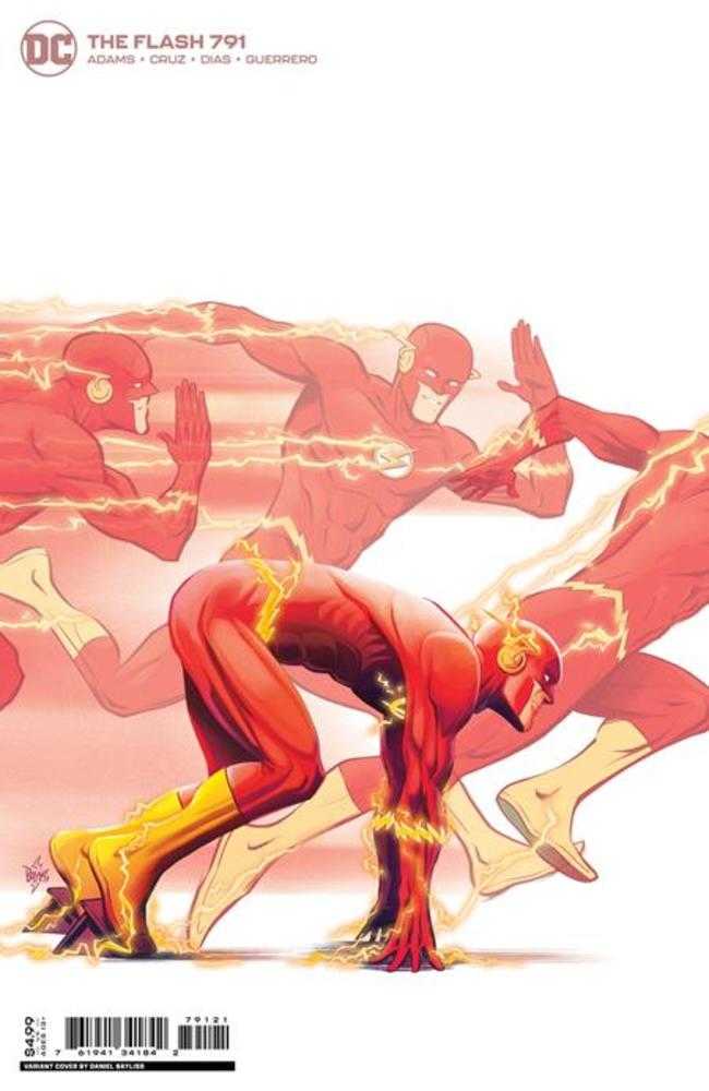 Flash #791 Cover B Daniel Bayliss Card Stock Variant (One-Minute War) - The Fourth Place