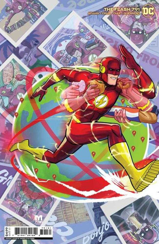 Flash #791 Cover C Marco Dalfonso Card Stock Variant (One-Minute War) - The Fourth Place