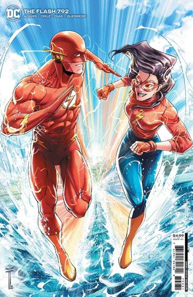 Flash #792 Cover C Serg Acuna Card Stock Variant (One-Minute War) - The Fourth Place