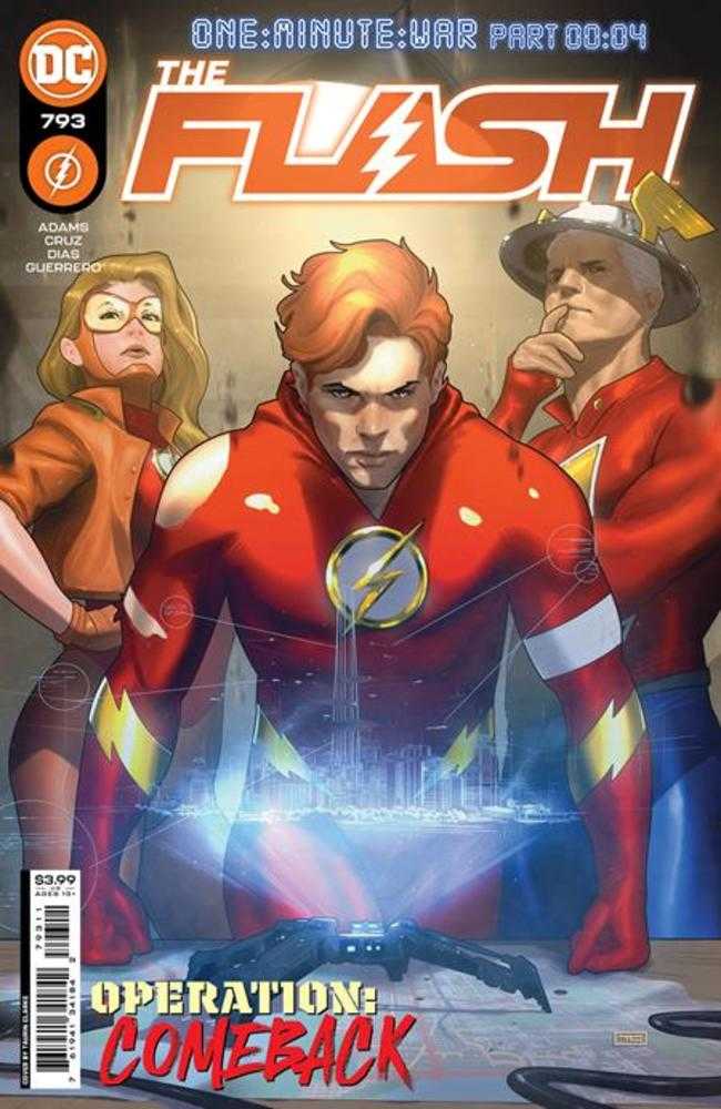 Flash #793 Cover A Taurin Clarke (One-Minute War) - The Fourth Place