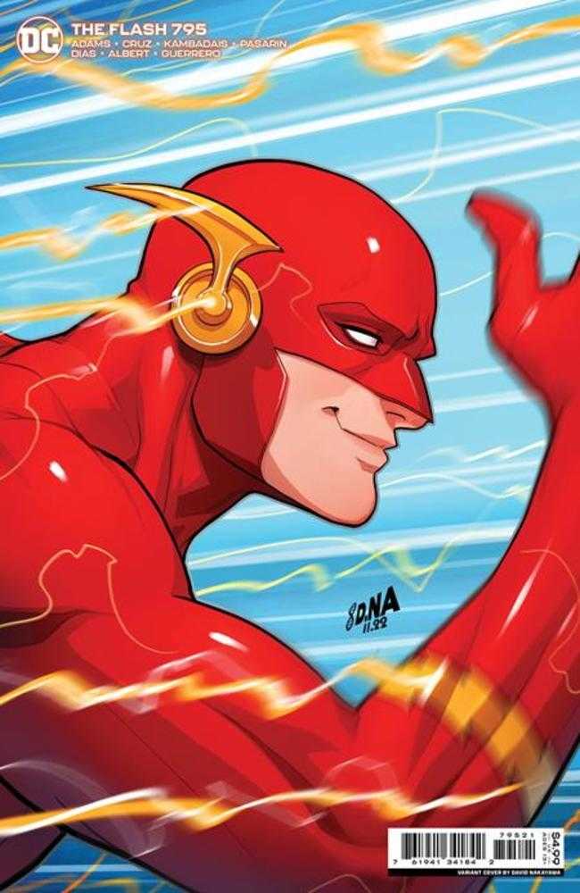Flash #795 Cover B David Nakayama Card Stock Variant (One-Minute War) - The Fourth Place