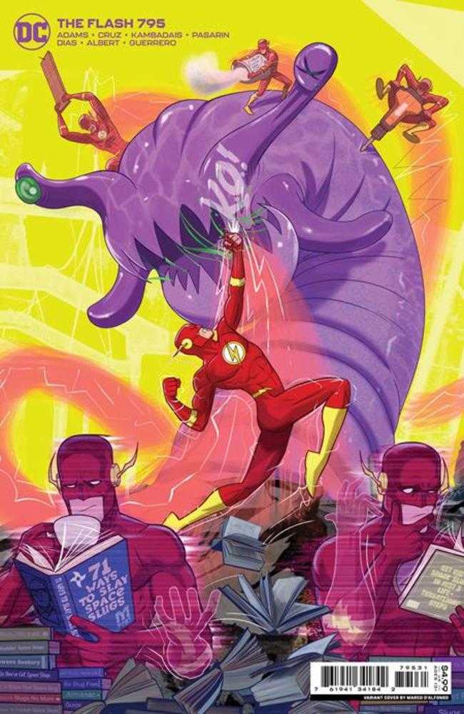 Flash #795 Cover C Marco Dalfonso Card Stock Variant (One-Minute War) - The Fourth Place