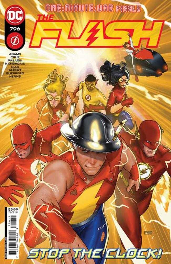 Flash #796 Cover A Taurin Clarke (One-Minute War) - The Fourth Place