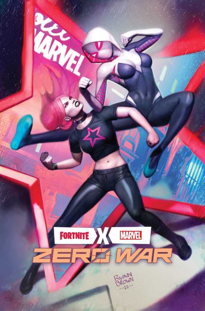 Fortnite X Marvel Zero War #5 (Of 5) Ryan Brown Variant - The Fourth Place