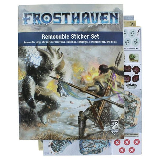 Frosthaven: Removable Sticker Sheet - The Fourth Place