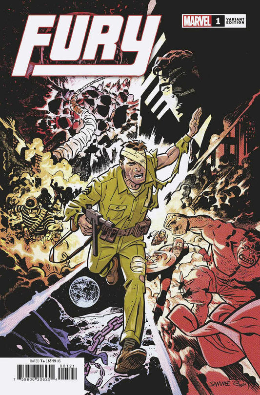 Fury 1 Chris Samnee Variant - The Fourth Place