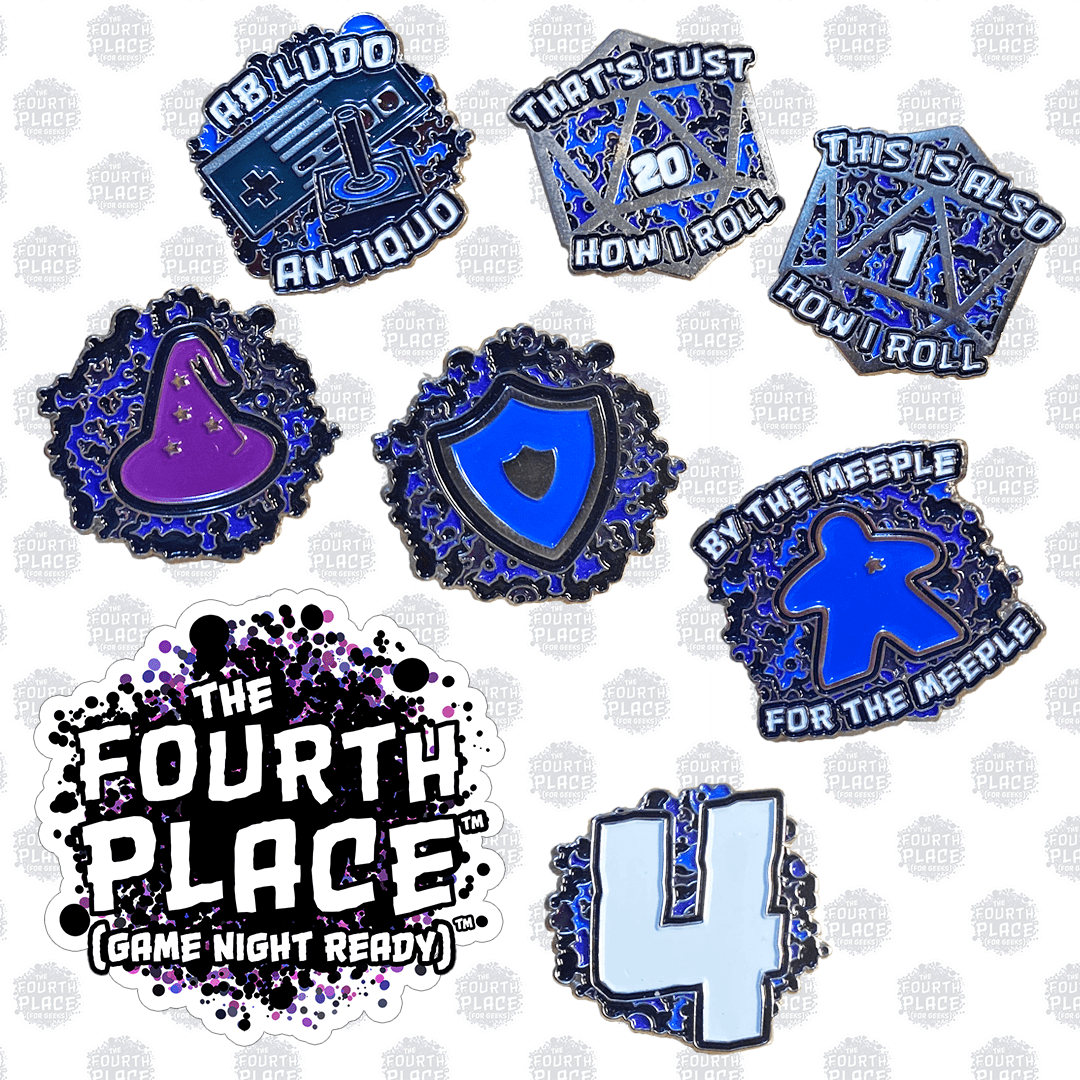 Gamer Pride (Vol. 1) Pin Set - The Fourth Place