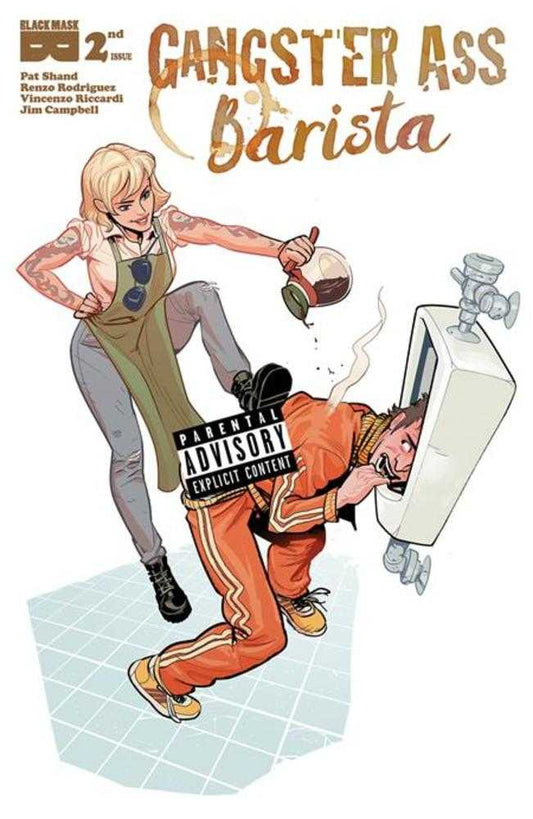 Gangster Ass Barista #2 Cover A Conor Hughes (Mature) - The Fourth Place