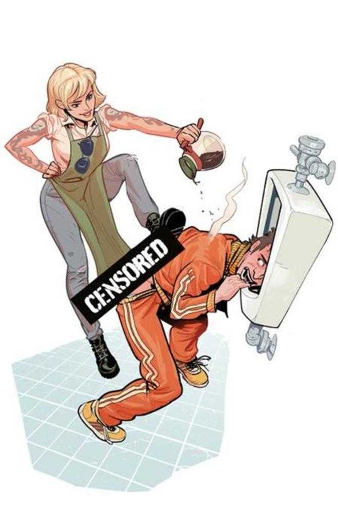 Gangster Ass Barista #2 Cover C Conor Hughes Foil Variant (Mature) - The Fourth Place