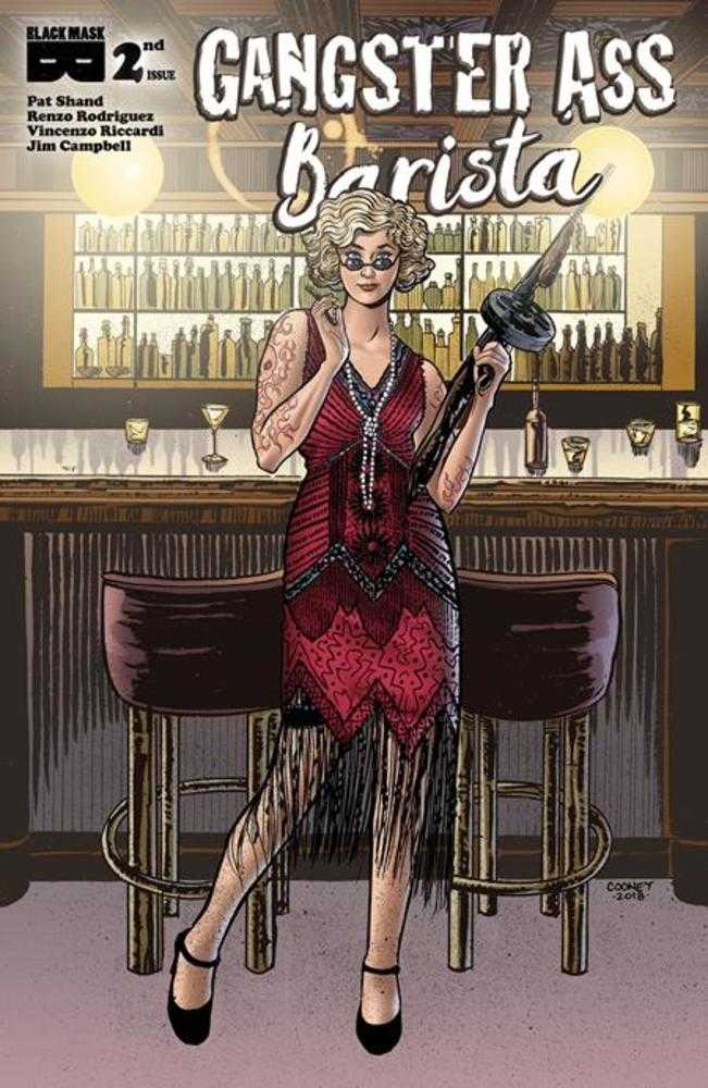 Gangster Ass Barista #2 Cover D Daniel Cooney Variant (Mature) - The Fourth Place