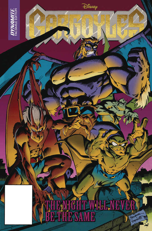 Gargoyles (1995) #1 Facsimile Gold Foil Edition - The Fourth Place