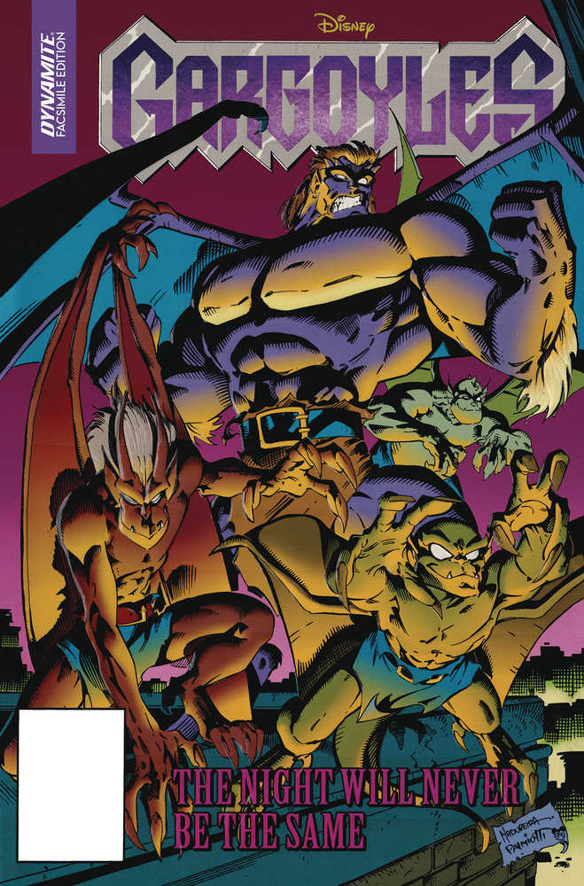 Gargoyles (1995) #1 Facsimile Purple Foil Edition - The Fourth Place