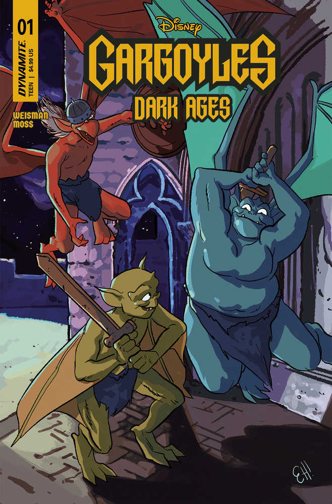 Gargoyles Dark Ages #1 Cover E Henderson - The Fourth Place