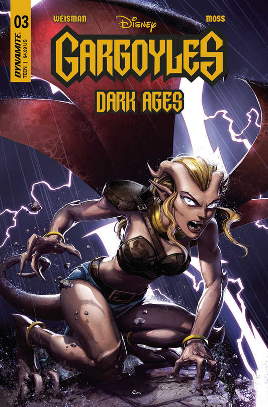 Gargoyles Dark Ages #3 Cover A Crain - The Fourth Place