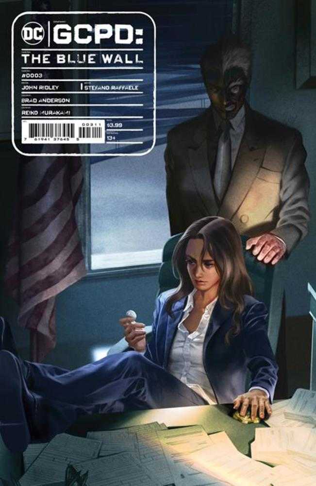 Gcpd The Blue Wall #3 (Of 6) Cover A Reiko Murakami - The Fourth Place