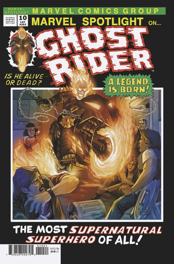 Ghost Rider #10 Noto Classic Homage Variant - The Fourth Place