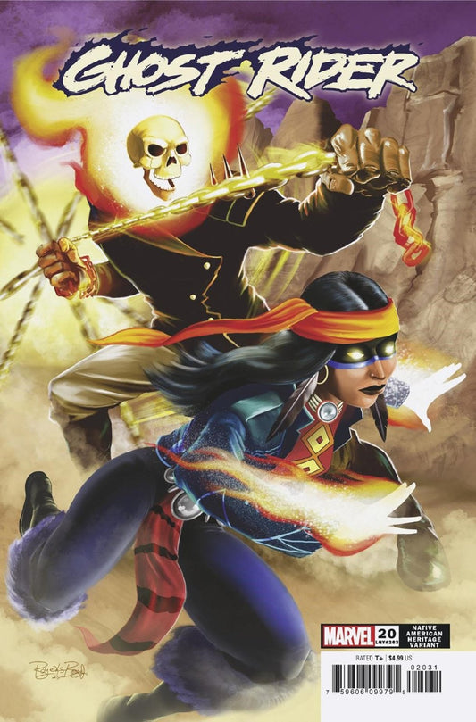 Ghost Rider 20 Roy Boney Heritage Variant - The Fourth Place