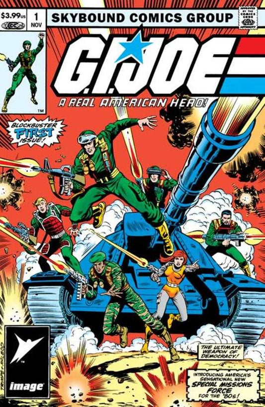 G.I. Joe A Real American Hero #1 (One Shot) Cover A Herb Trimpe & Bob McLeod Larry Hama Cut - The Fourth Place