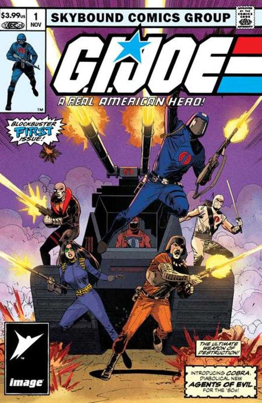 G.I. Joe A Real American Hero #1 (One Shot) Cover B Pat Oliffe Larry Hama Cut Variant - The Fourth Place