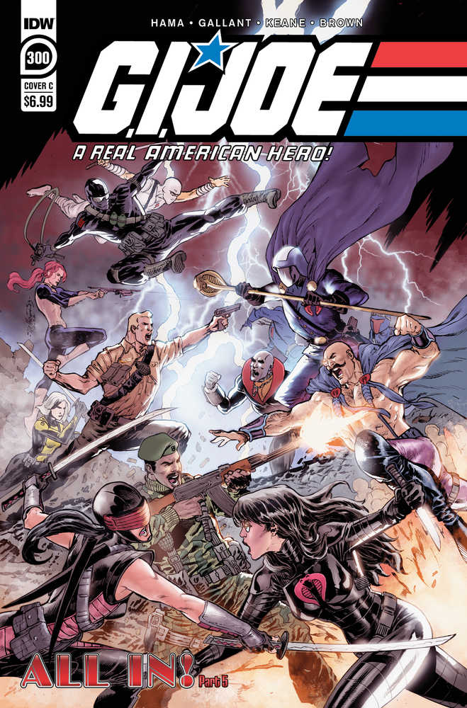 G.I. Joe A Real American Hero #300 Cover C Diaz - The Fourth Place