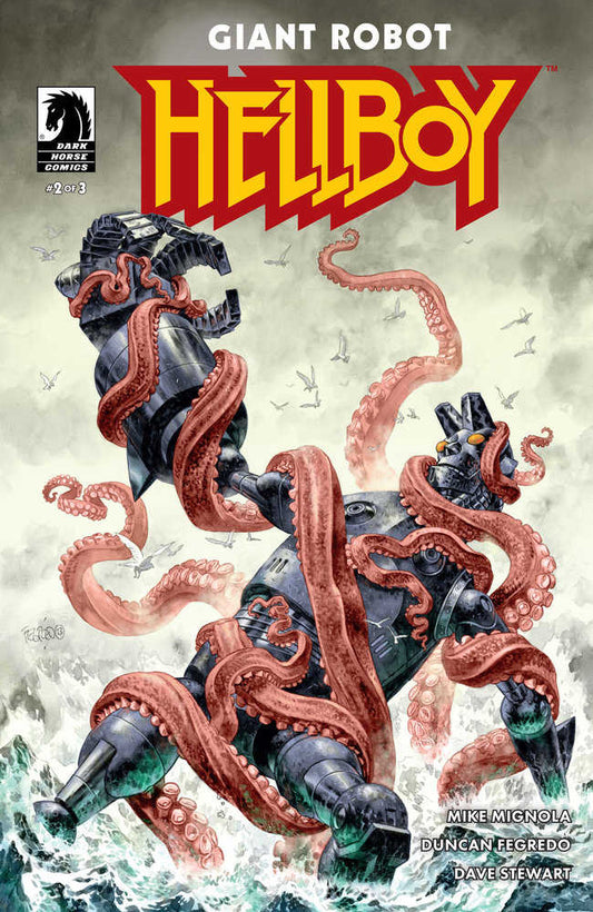Giant Robot Hellboy #2 (Cover A) (Duncan Fegredo) - The Fourth Place
