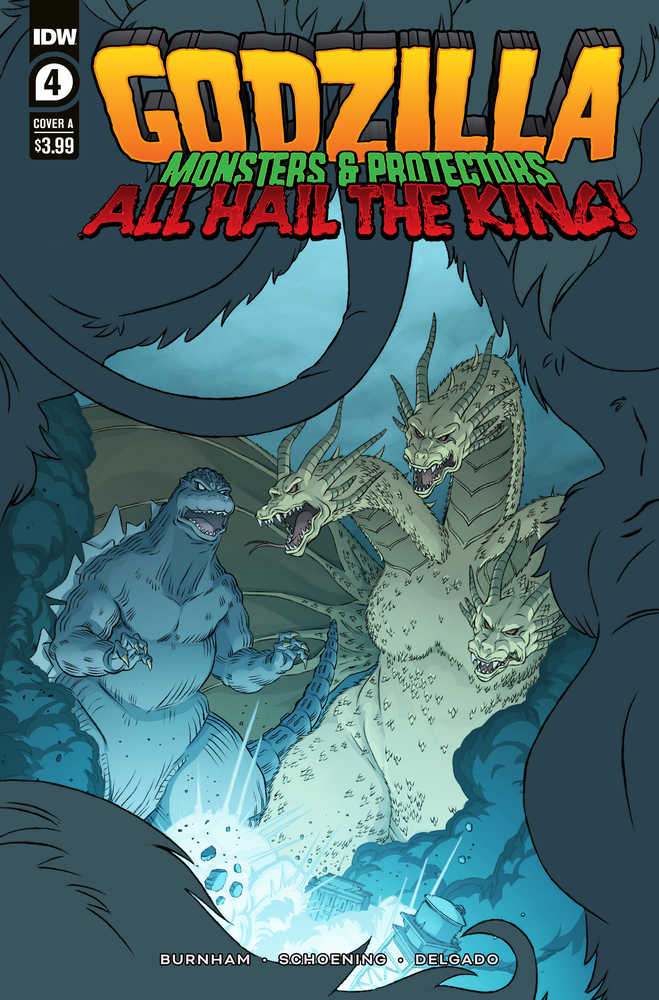 Godzilla Monsters & Protectors All Hail King #4 Cover A - The Fourth Place