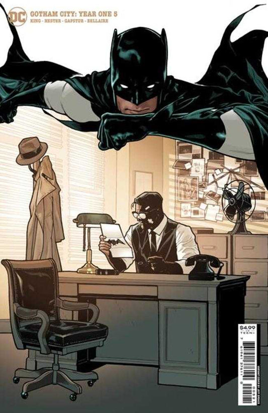 Gotham City Year One #5 (Of 6) Cover B Jeff Spokes Variant - The Fourth Place