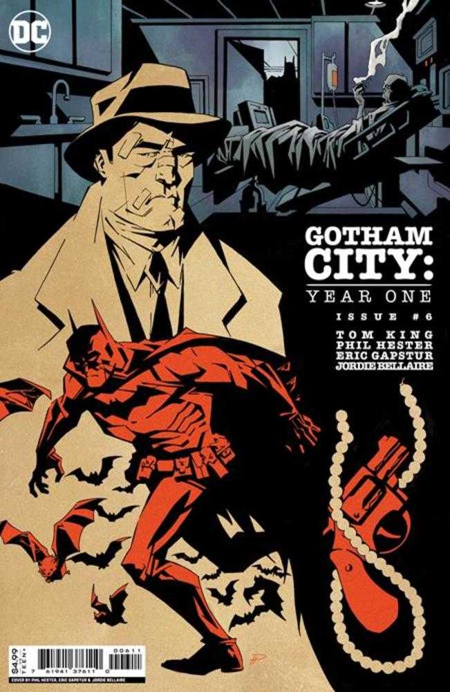 Gotham City Year One #6 (Of 6) Cover A Phil Hester & Eric Gapstur - The Fourth Place