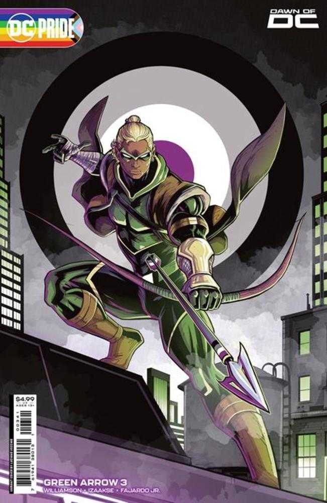 Green Arrow #3 (Of 6) Cover C Luciano Vecchio DC Pride Card Stock Variant - The Fourth Place