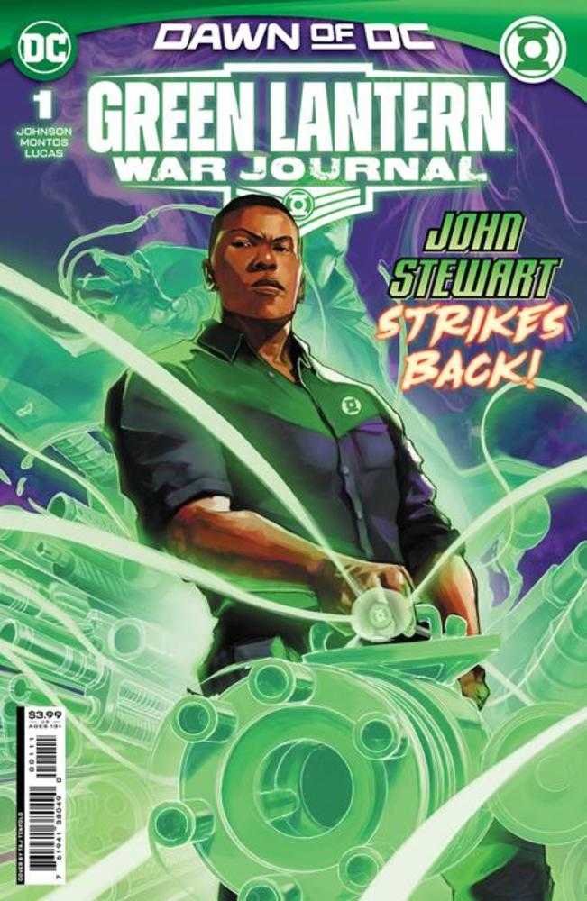 Green Lantern War Journal #1 Cover A Taj Tenfold - The Fourth Place