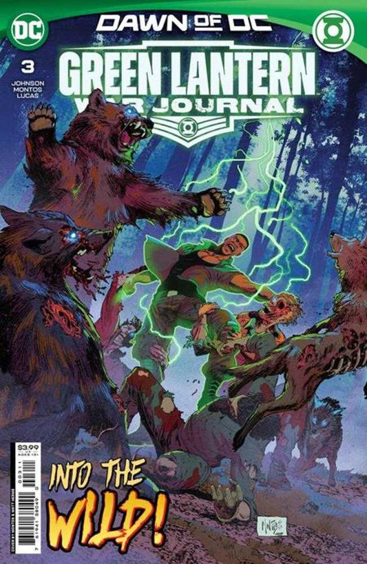 Green Lantern War Journal #3 Cover A Montos - The Fourth Place