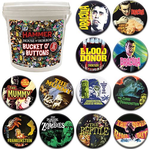 Hammer Horror House of Horror Button (1 of 12) - The Fourth Place