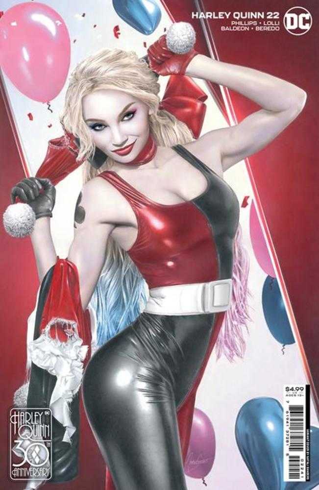 Harley Quinn #22 Cover C Natali Sanders Harley Quinn 30th Anniversary Card Stock Variant - The Fourth Place
