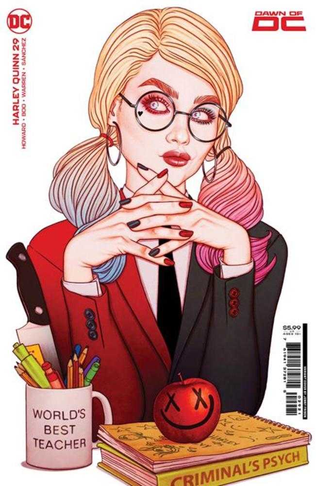 Harley Quinn #29 Cover B Jenny Frison Card Stock Variant - The Fourth Place