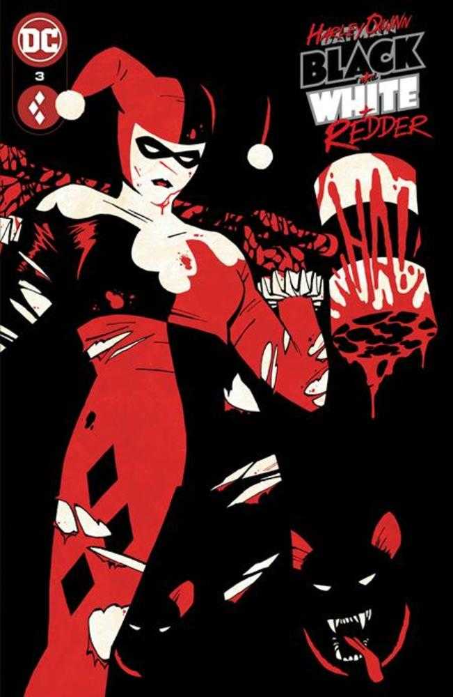 Harley Quinn Black White Redder #3 (Of 6) Cover A Cliff Chiang - The Fourth Place