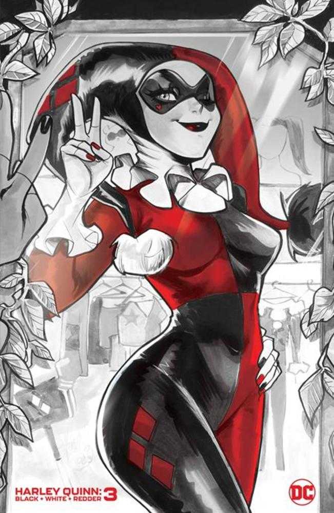 Harley Quinn Black White Redder #3 (Of 6) Cover B Mirka Andolfo Variant - The Fourth Place