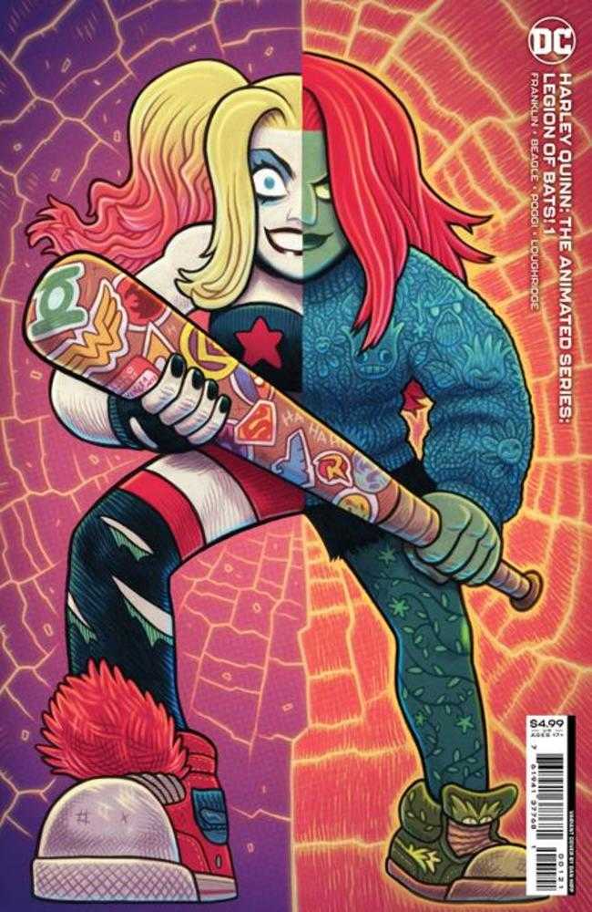 Harley Quinn The Animated Series Legion Of Bats #1 (Of 6) Cover B Dan Hipp Card Stock Variant (Mature) - The Fourth Place