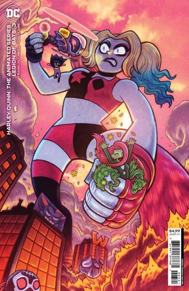 Harley Quinn The Animated Series Legion Of Bats #3 (Of 6) Cover B Dan Hipp Card Stock Variant (Mature) - The Fourth Place