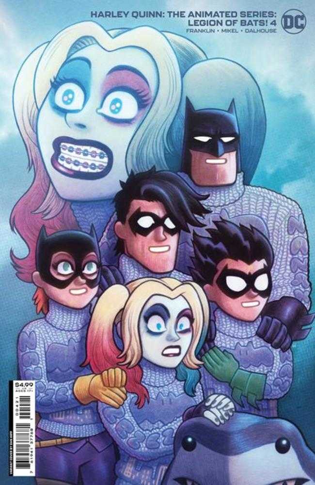 Harley Quinn The Animated Series Legion Of Bats #4 (Of 6) Cover B Dan Hipp Card Stock Variant (Mature) - The Fourth Place