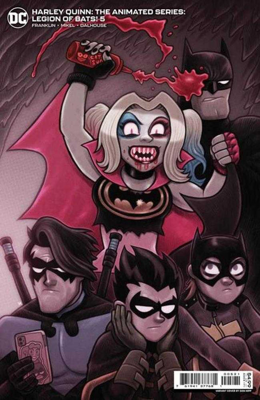 Harley Quinn The Animated Series Legion Of Bats #5 (Of 6) Cover B Dan Hipp Card Stock Variant (Mature) - The Fourth Place