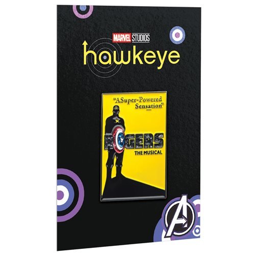 Hawkeye Rogers the Musical Enamel Pin - The Fourth Place
